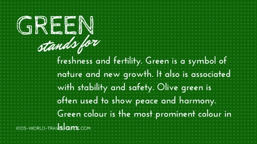 Which country has a plain green flag?