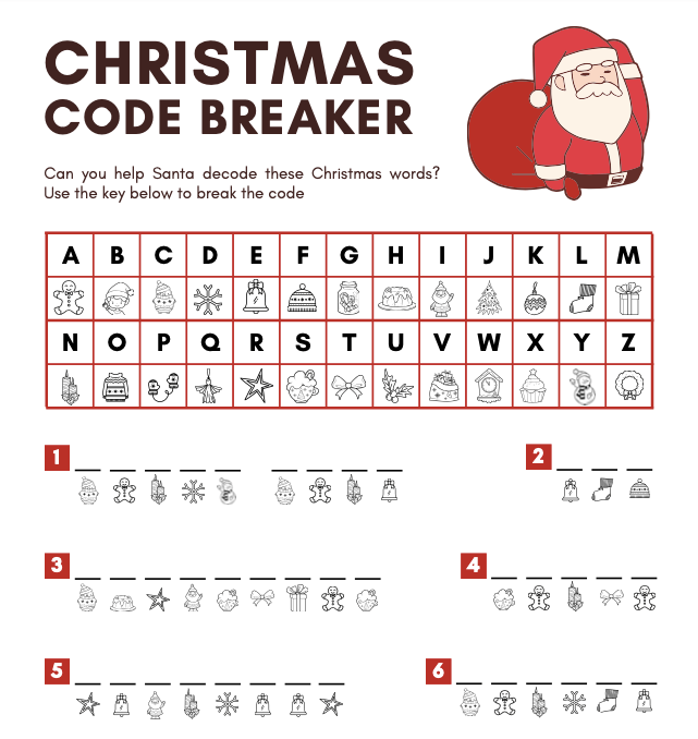 Christmas Code Breaker 1