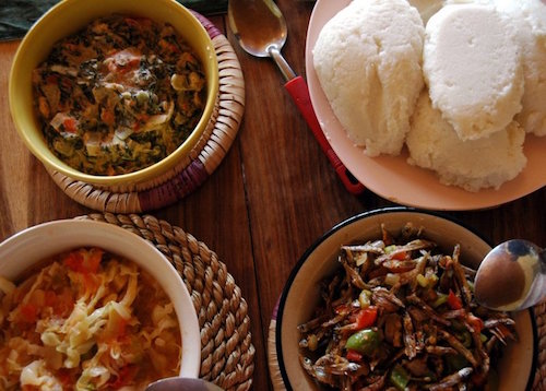 Nshima - Zambian dish, image by wikicommons