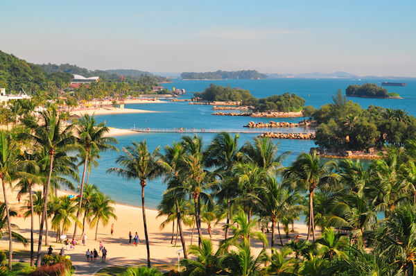 Sentosa Island beaches