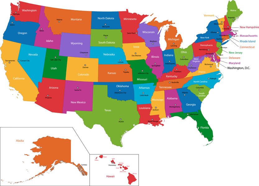 Capitals of 29 States & 7 Union Territories of India, Learning For babies  and toddlers, English, India, map