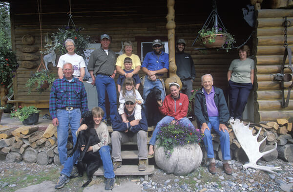 Family in Alaska - three generations - image by Joseph Sohm/shutterstock.com