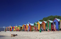 Cape Town South Africa - St James huts