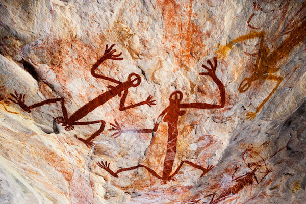 aboriginal rock art in kakadu