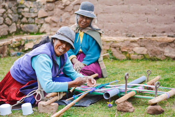 Aymara weavers