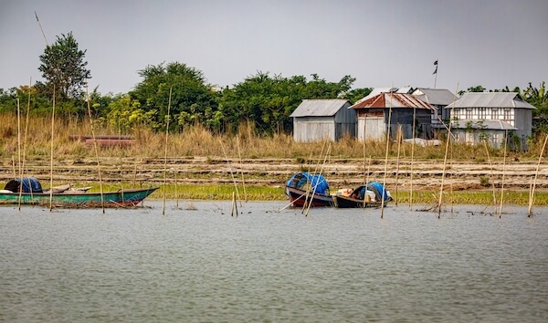 bangladesh padma river - Fishing by the Palma (Ganges) River - image by Muzahid  Karim