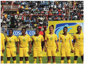 Banyana Banyana - South Africa women soccer team - image by dpa