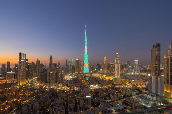 Burj Khalifa at Night