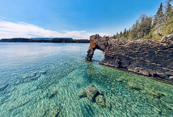 lake superior sea lion rock
