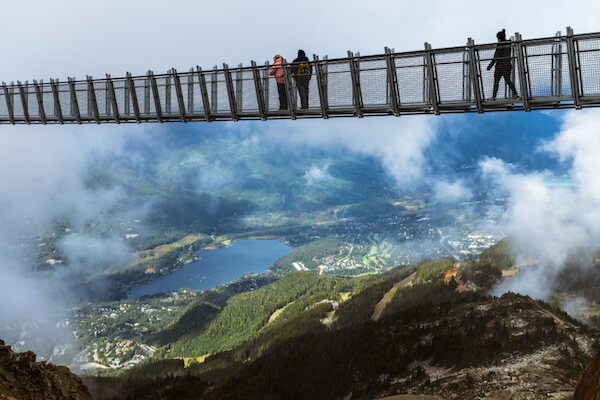 Cloudraker Skybridge in Whistler