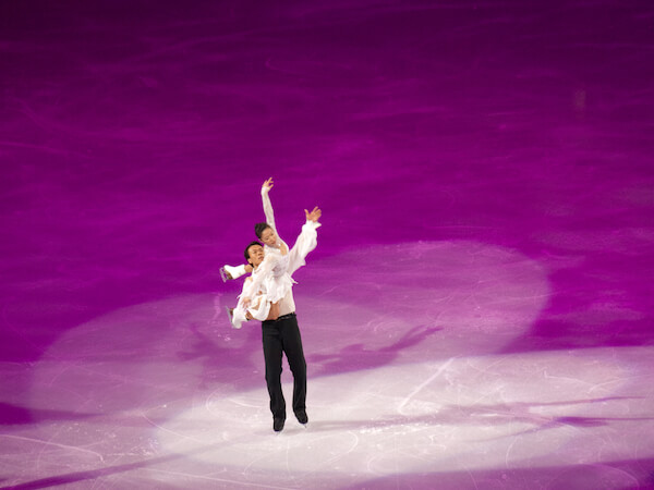 Shen Xue and Zhao Hongbo at the Vancouver Olympics 2010 - image by AlexAranda/ shutterstock.com