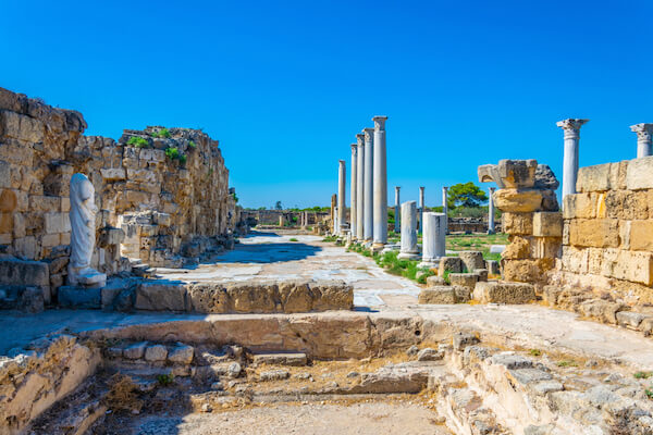 cyprus salamis ruins