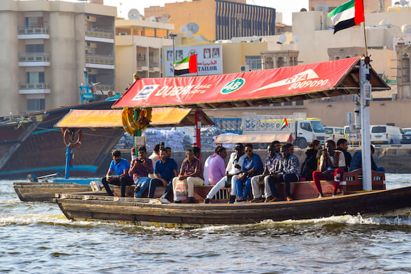 Crossing Dubai Creek - image by Shashank Agarwal