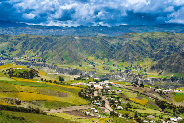 Andes Mountain villages