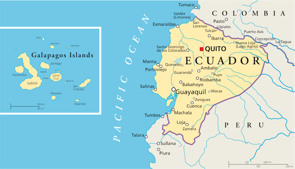 Ecuador Map