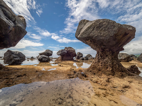 Rock formations on Taveuni