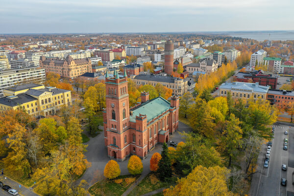 Vaasa Cathedral - image by Henri Elemo/shutterstock.com