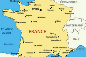 Map of France