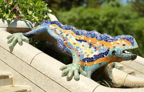 Gaudi lizard