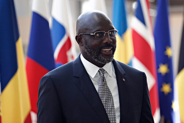 george weah image by alexanders michailidis