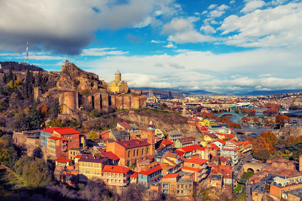 Tbilisi - capital city of Georgia