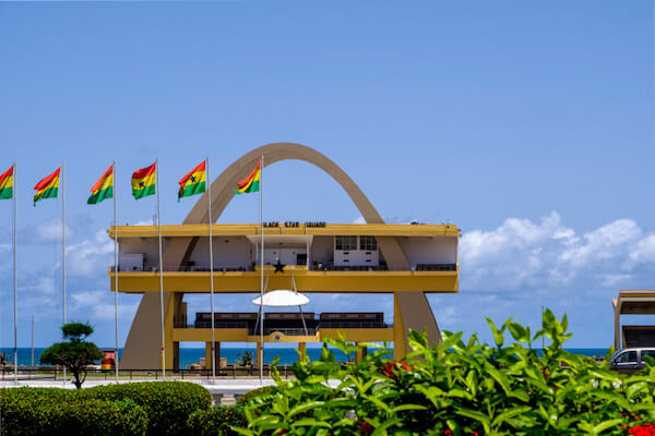 Ghana's Black Star Square in Accra