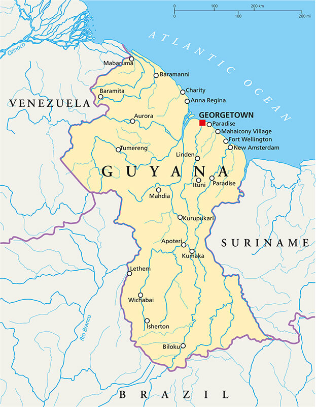 travel document to guyana