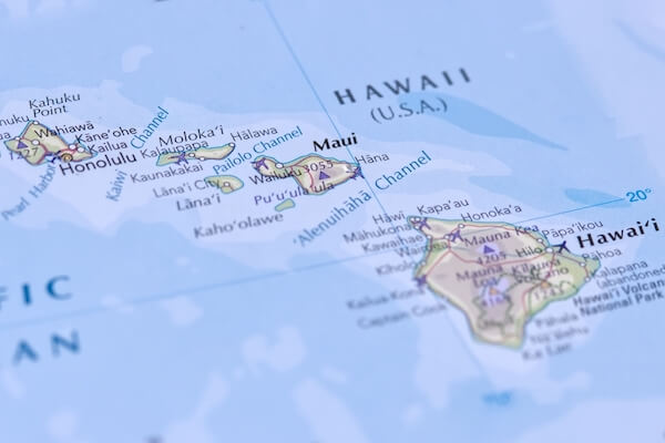 hawaii map