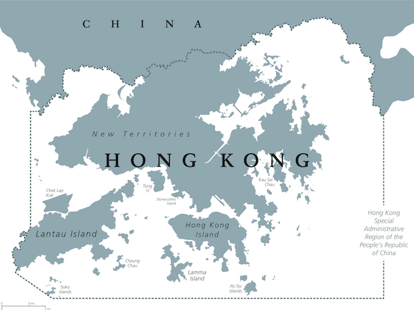 Hong Kong Map