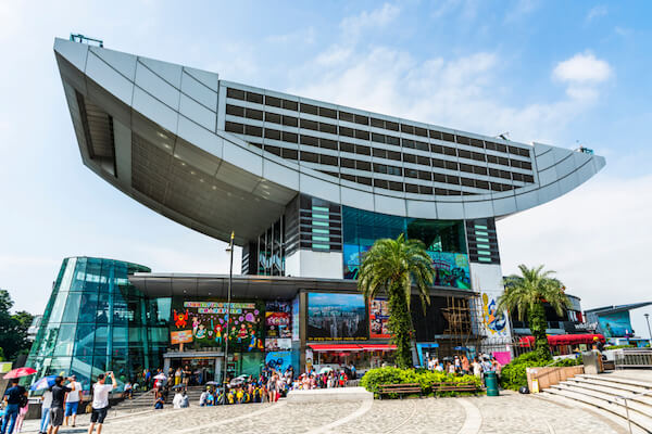 Hong Kong's Peak Tower - image by Jack Hong/shutterstock.com