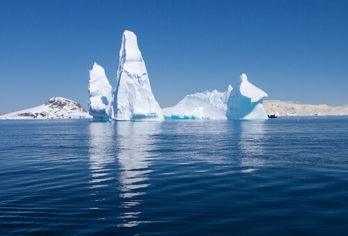 Iceberg in the Southern Ocean - shutter stock.com