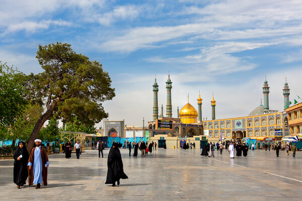 Iran Qom Mosque by Mehmet O/shutterstock