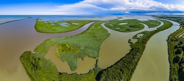 italy po delta