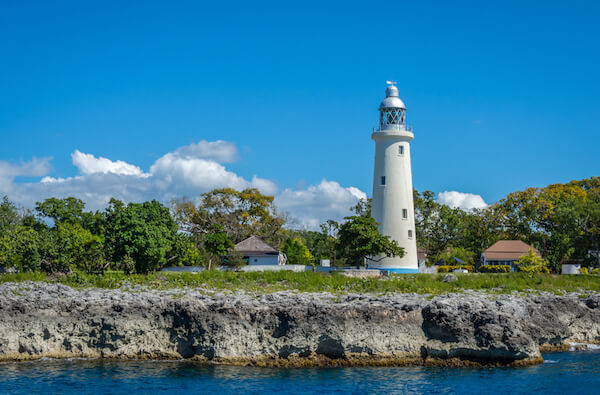 Lighthouse of Negril in Jamaica