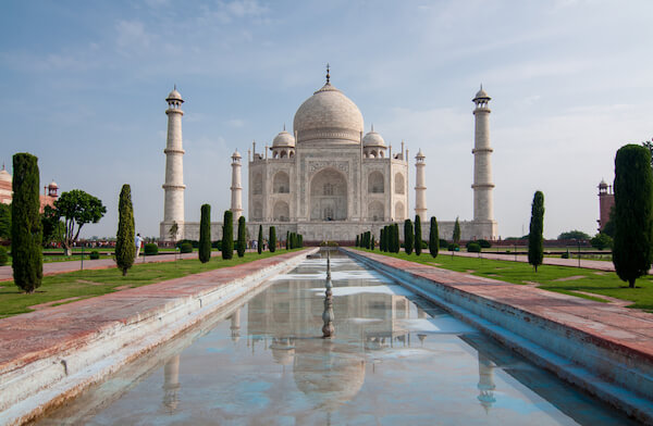 Taj Mahal in India