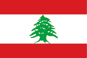lebanon flag