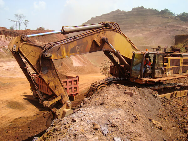 liberian iron ore mine by Alex Floston