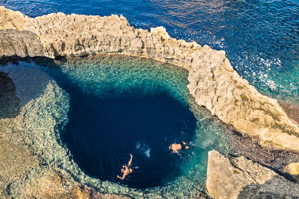 Malta's Azure Window in Gozo