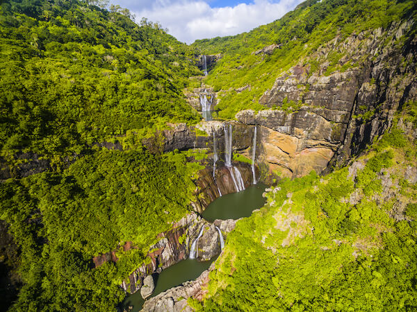 mauritius tamarin falls