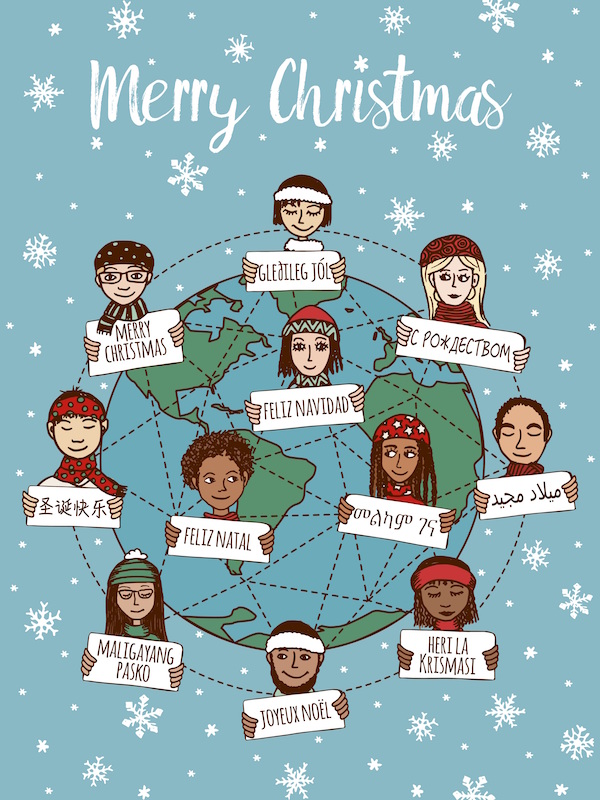 Buon Natale How To Pronounce It.Merry Christmas In 20 Languages Christmas Around The World