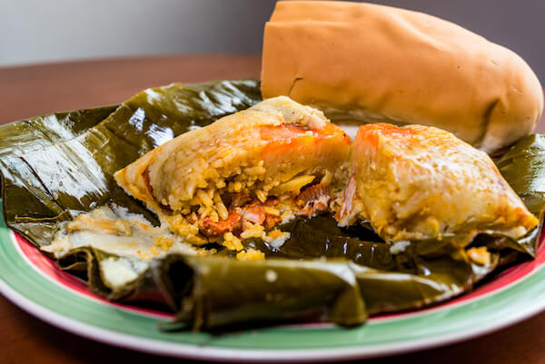 Nicaraguan tamales - food in Nicaragua