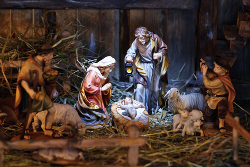 nativity scene - image by Alexander Hoffmann/shutterstock.com