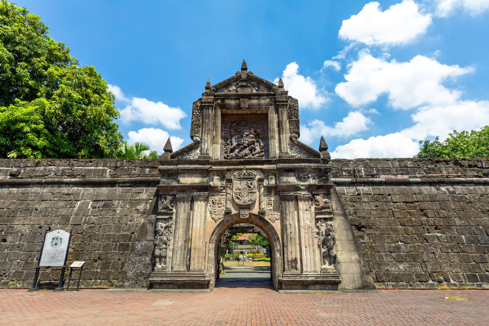 Fort Santiago in Manila Philippines