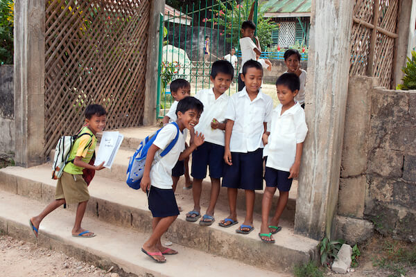 School children in the Philippines - image by Sergey Podlesnov/shutterstock.com
