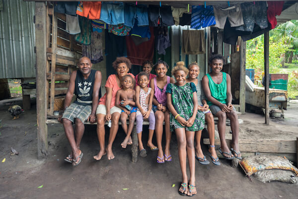 Papua New Guinea Family - image by The Road Provides/shutterstock.com