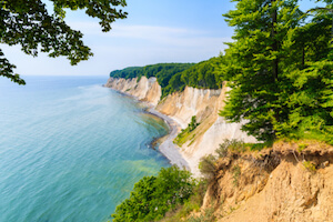 Cliffs in Ruegen, Germany