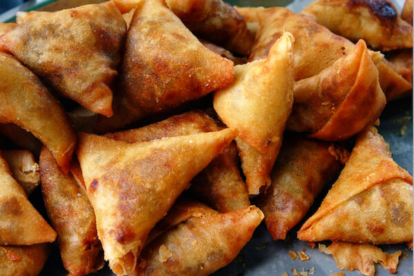 South African samosas