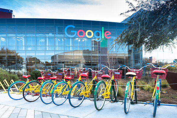 Google headquarters in Silicon Valley - image by Uladzik Kryhin/ shutterstock.com