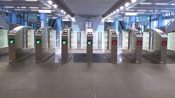 Singapore Subway entry