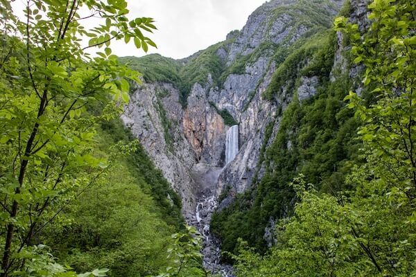 slovenia boka waterfall